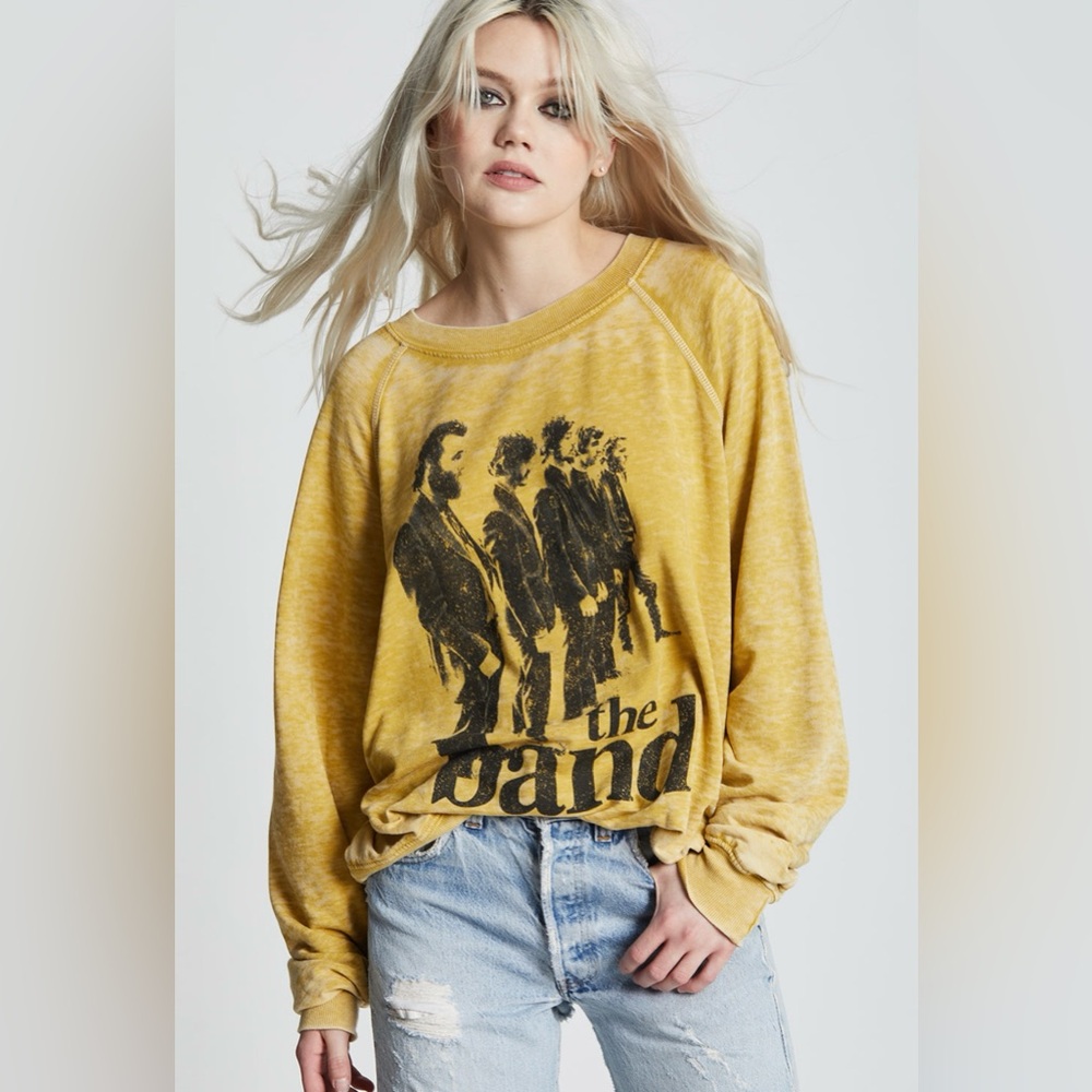 Recycled Karma The Band Vintage Washed Sweatshirt - Picture 3 of 8